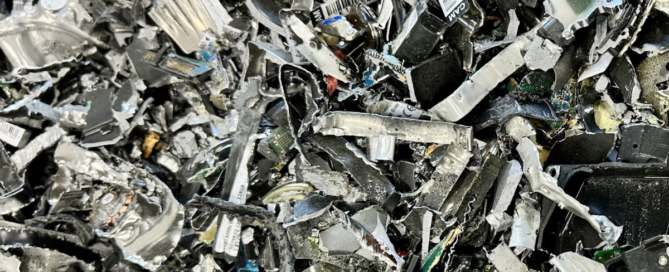 Shredded hard drives